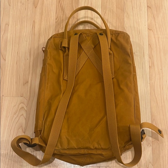 Fjallraven Kånken Burnt Yellow Backpack - Picture 3 of 9